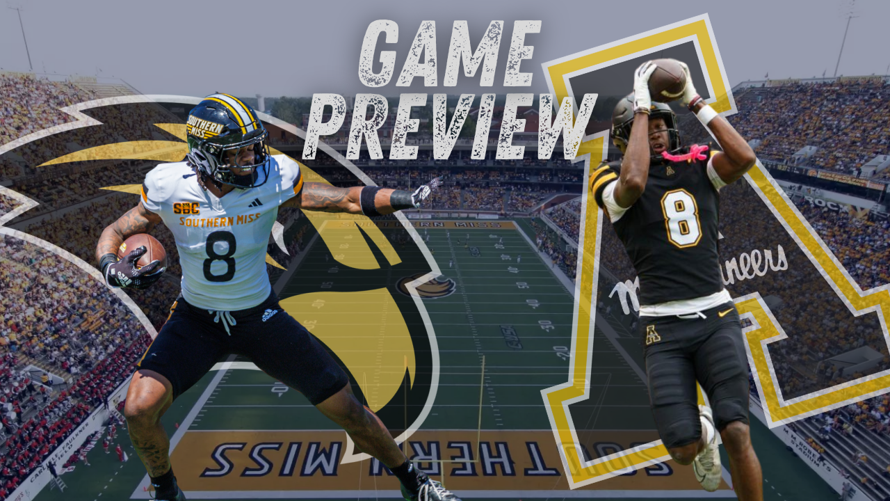 Southern Miss vs App State at The Rock