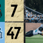 The Monarchs rolled to a 47–7 rout in front of their home crowd