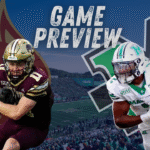 Texas State and Marshall will be meeting on the football field for the first time ever on Saturday