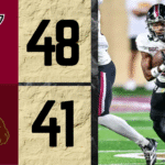 Trojans fight back and come out with a nail-biting 48-41 victory over the Texas State in overtime