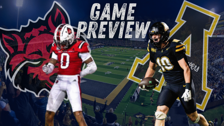 Arkansas State will travel to take on App State on Saturday, Nov. 29